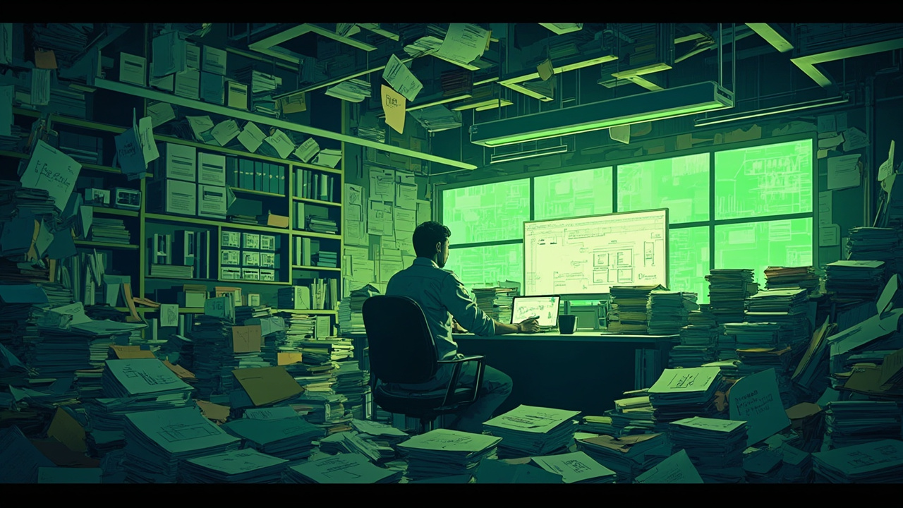 AI 團隊 workspace 膨脹與 self-improving 系統對比